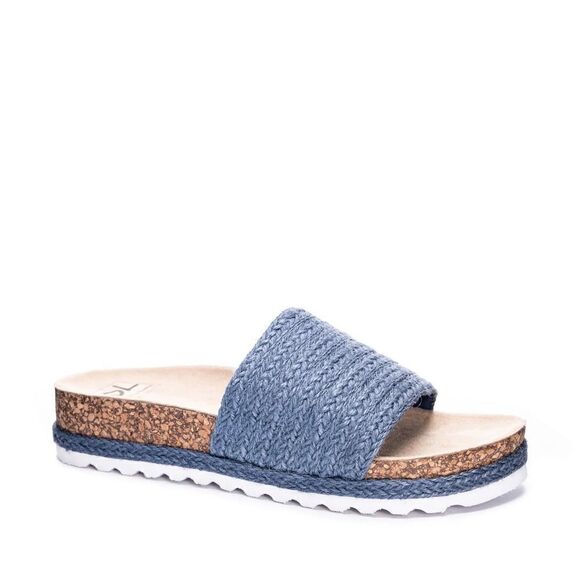 Dirty Laundry Women’s Diamonds Footbed Slide Sandals - Picture 1 of 5